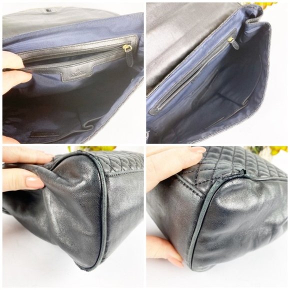 SOLD Brooks Brothers VTG Handbag Quilted Lambskin - Picture 8 of 8